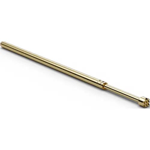 Neue Ware Standard-Prüfstift mit Tastkopf, Waffel, Ø 1.2 mm, Hub 6.4 mm, RM 1.9 mm, L 33 mm, F07506B120G150