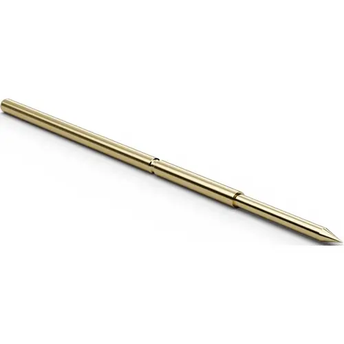 Garantierte Lieferung Standard-Prüfstift mit Tastkopf, Kegel, Ø 0.78 mm, Hub 6.4 mm, RM 1.9 mm, L 33 mm, F70318B078G150