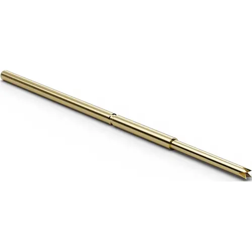 Wochenendangebot Standard-Prüfstift mit Tastkopf, Vierfach-Krone, Ø 0.78 mm, Hub 6.4 mm, RM 1.9 mm, L 33 mm, F70321S078L150