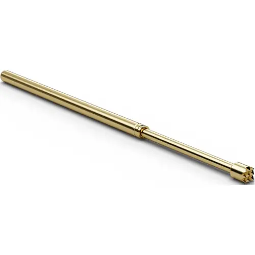 Langhub-Prüfstift mit Tastkopf, Waffel, Ø 1.5 mm, Hub 12 mm, RM 2.54 mm, L 39 mm, F58806B150G180 Knallerangebot