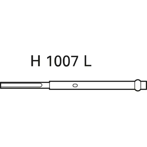 Hülse für Prüfstifte, Lötanschluss H1007L, H 1007 L Zertifiziert
