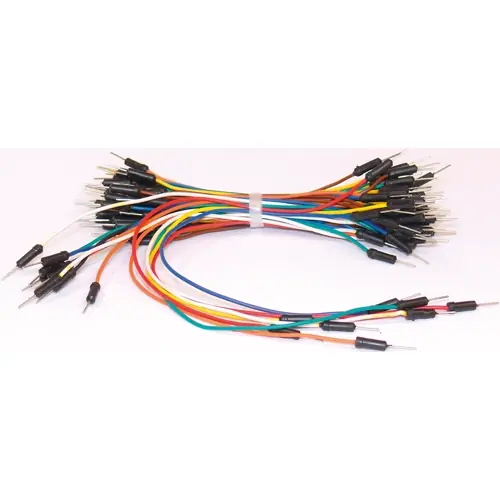 Wochenendangebot Verbindungsleitungs-Set für Laborsteckboards, Stecker/Stecker, 65-teilig, 206412-40