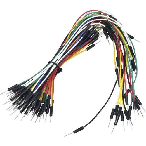 Versand Am Gleichen Tag 65 pcs Jumper wire, AWG28, Male to MaleConnector type Male to Male,Wire Gauge AWG28