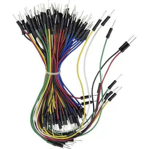 Neuheit 75 pcs Jumper wire, AWG28, Male to MaleConnector type Male to Male,Wire Gauge AWG28