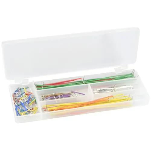 Letzte Chance 140 pcs U-shaped Jumper wire, Multicolor,Male-MaleWire Gauge AWG22