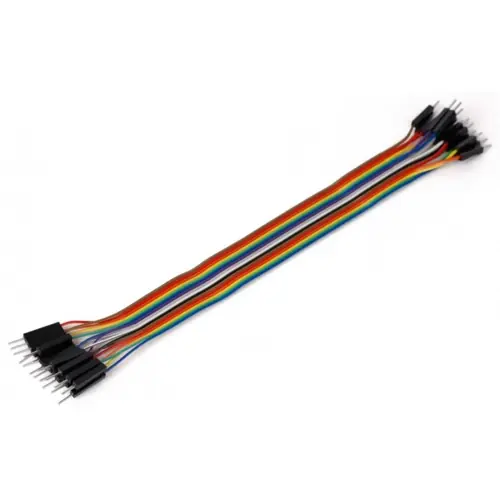 Wochenendangebot Ribbon Cable 16-wire, Male/Male, 20 cm MIKROE-2312
