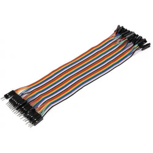 Neu Ribbon Cable 40-wire, Male/Female, 20 cm MIKROE-2314