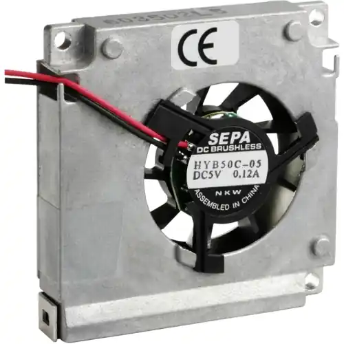 Aktuell DC-Radiallüfter, 5 V, 50 x 50 x 10.5 mm, 4.8 m³/h, 34 dB, Kugellager, SEPA HYB50C05