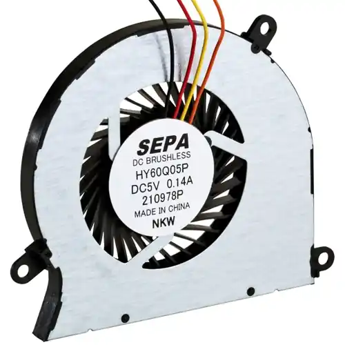 Neue Ware DC-Radiallüfter, 5 V, 60 x 60 x 5 mm, 4.69 m³/h, 28 dB, Gleitlager, SEPA HY60Q05AP