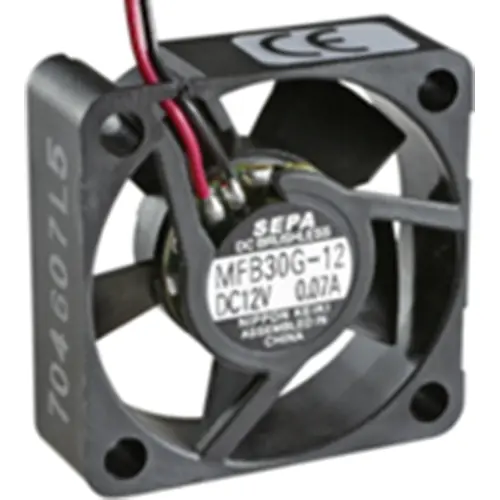 Online Kaufen DC-Axiallüfter, 5 V, 30 x 30 x 10 mm, 6.8 m³/h, 21 dB, Kugellager, SEPA MFB30G05