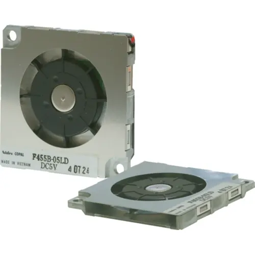 Abverkauf DC-Axiallüfter, 5 V, 45 x 45 x 5 mm, 1.68 m³/h, 20 dB, Gleitlager, Nidec Copal F455B-05LD