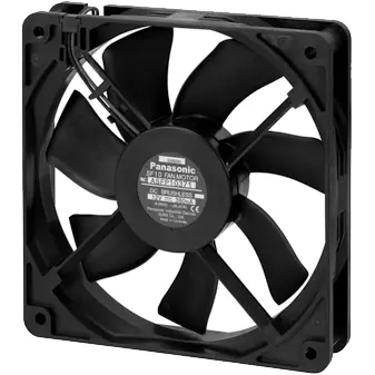 DC-Axiallüfter, 12 V, 120 x 120 x 25 mm, 80.4 m³/h, 31.5 dB, Kugellager, Panasonic ASFP14371 Garantierte Lieferung