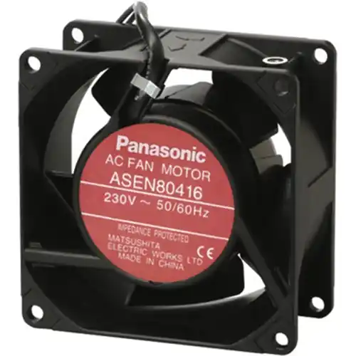 AC-Axiallüfter, 230 V, 80 x 80 x 38 mm, 45 m³/h, 33 dB, Kugellager, Panasonic ASEP80416 Sonderangebot