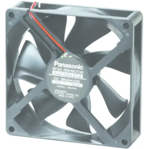 Sonderangebot DC-Axiallüfter, 12 V, 92 x 92 x 25 mm, 81.6 m³/h, 32 dB, Kugellager, Panasonic ASFP90391