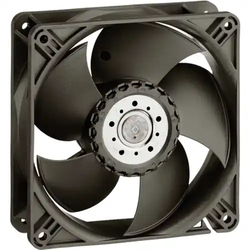 Markenware DC-Axiallüfter, 24 V, 119 x 119 x 38 mm, 100 m³/h, 26 dB, Kugellager, ebm-papst 4414 L3