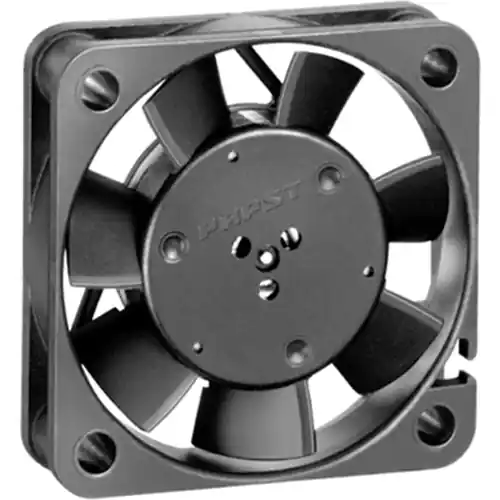 DC-Axiallüfter, 12 V, 40 x 40 x 10 mm, 8 m³/h, 22.1 dB, Gleitlager, ebm-papst 412 F Schneller Versand