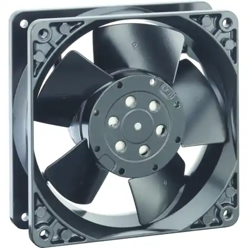 AC-Axiallüfter, 115 V, 119 x 119 x 38 mm, 180 m³/h, 50 dB, Sintec Gleitlager, ebm-papst 4600 N Sonderaktion