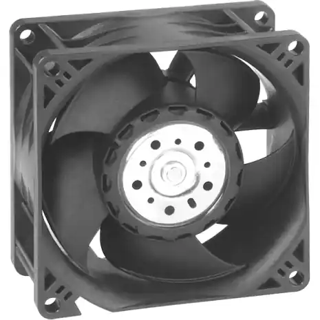 Online Kaufen DC-Axiallüfter, 24 V, 80 x 80 x 38 mm, 190 m³/h, 66 dB, Kugellager, ebm-papst 8214 J/H3