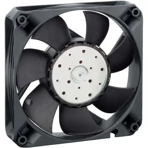 Ausverkauf DC-Axiallüfter, 24 V, 119 x 119 x 25 mm, 200 m³/h, 52 dB, Kugellager, ebm-papst 4414 FNN