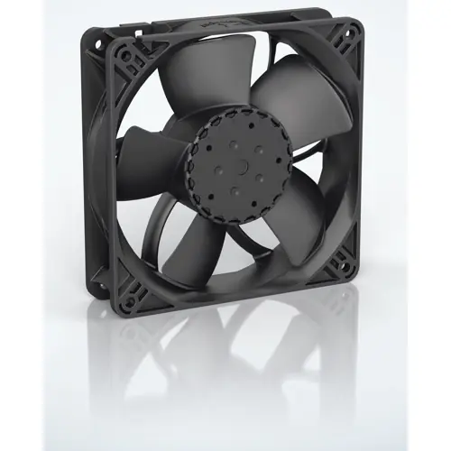 DC-Axiallüfter, 12 V, 119 x 119 x 32 mm, 285 m³/h, 55 dB, Kugellager, ebm-papst 4312 NH3 Nur Heute