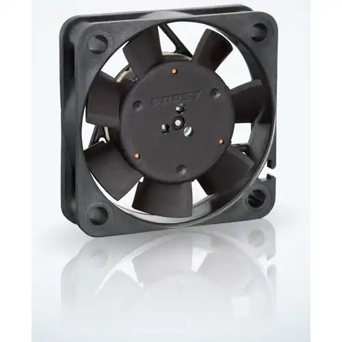 Top-Angebot DC-Axiallüfter, 12 V, 40 x 40 x 10 mm, 10 m³/h, 26 dB, Sintec Gleitlager, ebm-papst 412 F/2H-038