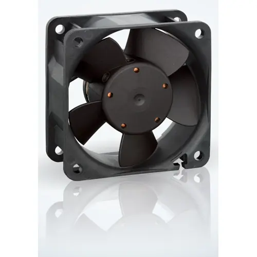 DC-Axiallüfter, 24 V, 60 x 60 x 25 mm, 33 m³/h, 28 dB, Kugellager, ebm-papst 614 N/2 M Begrenztes Angebot