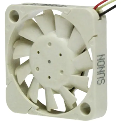 DC-Axiallüfter, 3 V, 10 x 10 x 3 mm, 5.82 m³/h, 21 dB, Vapo, SUNON UF3A3-500 Nur Heute