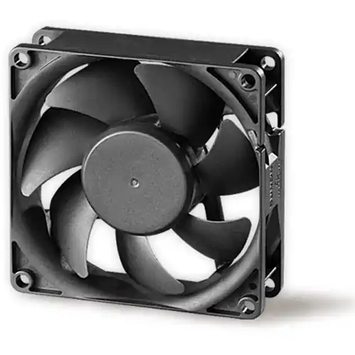 Markenprodukt DC-Axiallüfter, 24 V, 80 x 80 x 25 mm, 96.84 m³/h, 46 dB, Kugellager, SUNON GE80252B2-000U-AE9