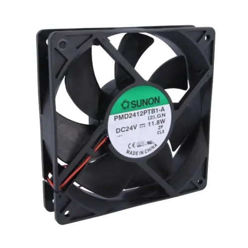 DC-Axiallüfter, 24 V, 120 x 120 x 25 mm, 254.85 m³/h, 54 dB, Kugellager, SUNON PMD2412PTB1-A(2).GN Preiswert