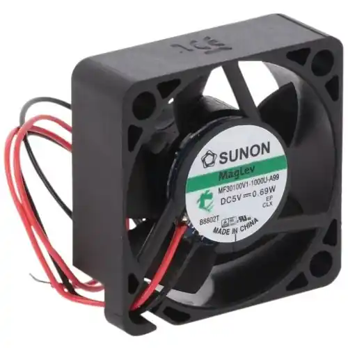 DC-Axiallüfter, 5 V, 30 x 30 x 10 mm, 9.34 m³/h, 23 dB, Vapo, SUNON MF30100V1-1000U-A99 Neue Kollektion