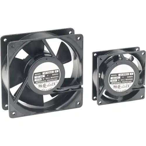 Motorlüfter, 230 V, 80 x 80 x 25 mm, 35 m³/h, 32 dB, Schneider Electric NSYCVF35M230 Sonderangebot