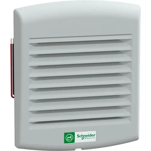 Nur Für Kurze Zeit Lüfter, 24 V, 117 x 137 x 49 mm, 38 m³/h, 41 dB, Kugellager, Schneider Electric NSYCVF38M24DPF