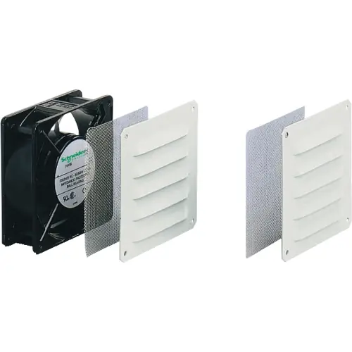 Lüfter, 230 V, 120 x 120 x 38 mm, 54 m³/h, Schneider Electric NSYCVF54M230MM2 Neu