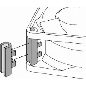 Highlight Abstandshalter für Axiallüfter, LZ 261