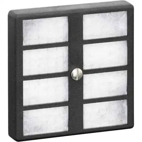 Zertifiziert Filterschutzgitter, (L x B x H) 80 x 80 x 14 mm, FF 80