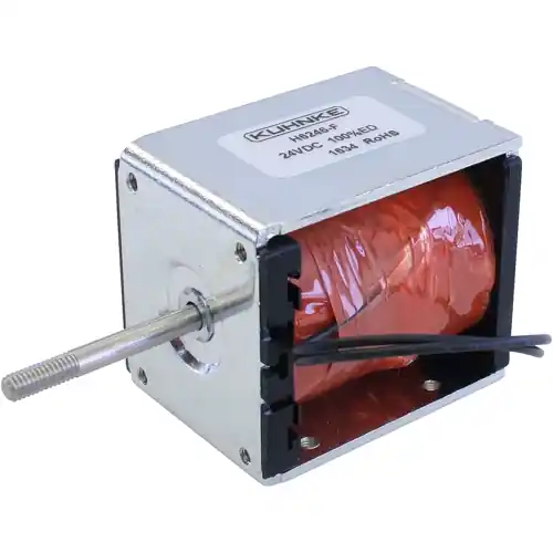 Sichere Zahlung Hubmagnet, H 6246-F-24VDC 100% ED