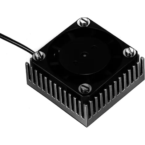 Neu Im Sortiment CPU-Kühler, 12 V, (H x B x T) 20 x 53.34 x 53.34 mm, 10038675