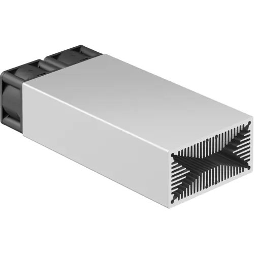 Schnäppchen Lüfteraggregat, 12 V, Kugellager, (H x B x T) 80.8 x 40 x 125 mm, 10135106