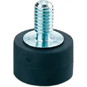 Jetzt Kaufen Bedämpfungsmagnet, Neodym/Kunststoff, (Ø x H) 12 x 7.5 mm, E12717, Packung mit 5 Stück