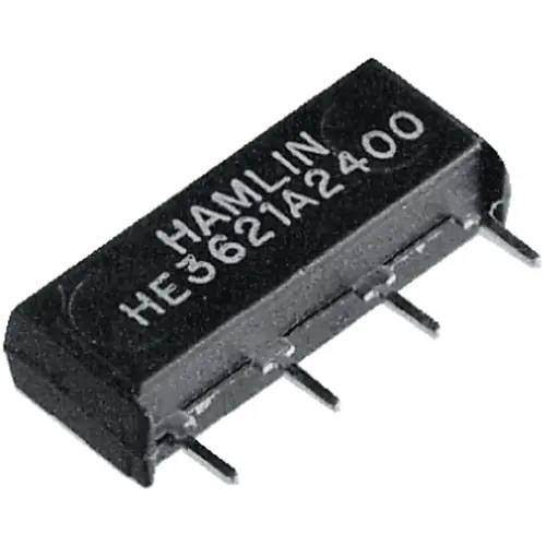 Reedrelais, 24 V (DC), 1 Schließer, SIP, 10 W, HE3621A2410 Top-Seller