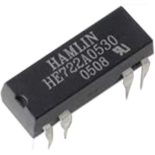 Reedrelais, 24 V (DC), 1 Wechsler, DIP, 5 W, HE721C2400 Zertifiziert