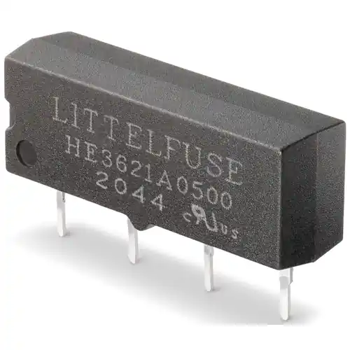 Reedrelais, 5 V (DC), 1 Schließer, SIP, 10 W, mit Diode, geschirmt, HE3621A0550 Gratis Versand