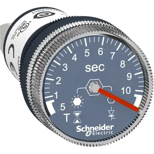 Super-Preis Zeitrelais, 0,5 bis 10 s, 110-230 V AC/DC, XB5DTGM2