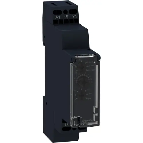 Multifunktionsrelais, 0,1 s bis 100 h, 10 Funktionen, 1 Wechsler, 12 V AC/DC, 8 A/250 VAC, RE17RMJU Wochenendangebot