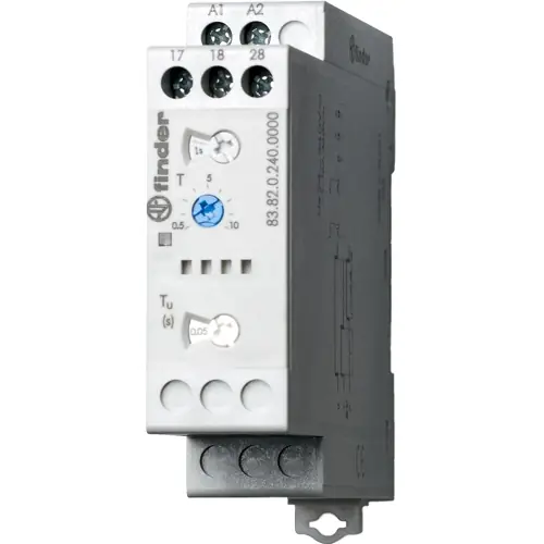 Zeitrelais, 0,05 s bis 10 Tage, Stern-Dreieck Funktion, 2 Schließer, 24-240 V AC/DC, 16 A/250 VAC, 83.82.0.240.0000 Versand Am Gleichen Tag
