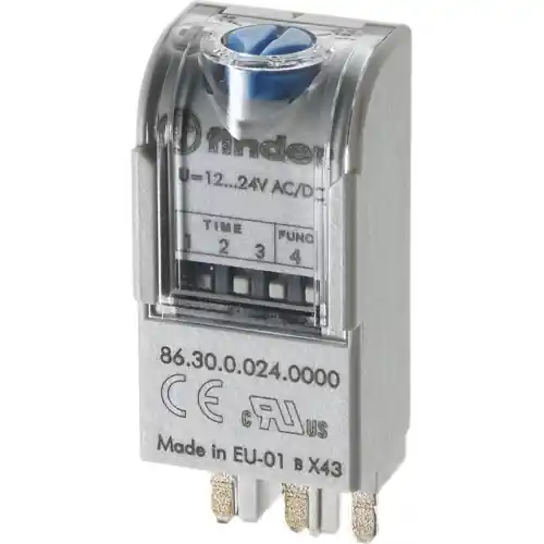 Zeitmodul, 0,05 s bis 100 h, 8 Ablauffunktionen, 86.30.8.240.0000 Bestseller