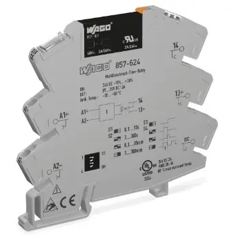 Ausverkauf Multifunktionsrelais, 0,1 s bis 300 min, 4 Funktionen, 24 VDC, 857-624