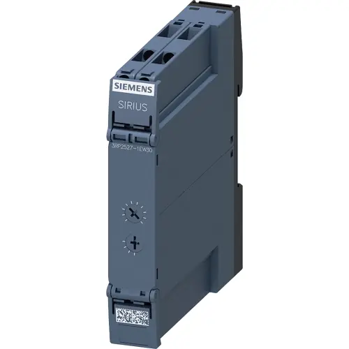 Zeitrelais, 0,05 bis 240 s, einschaltverzögert, 1 Schließer, 12-240 V AC/DC, 3RP2527-1EW30 Zertifiziert