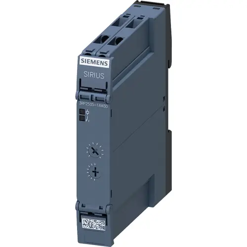 Knallerangebot Zeitrelais, 0,05 s bis 100 h, ausschaltverzögert, 1 Wechsler, 12-240 V AC/DC, 3 A/250 VAC, 3RP2535-1AW30