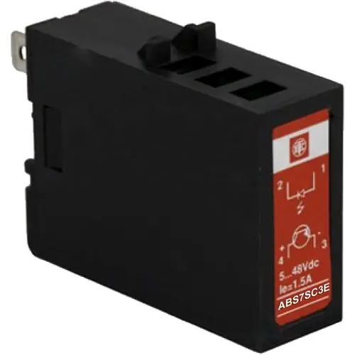 Halbleiterrelais, 24 VDC, 5-48 VDC, 2 A, ABS7SC3E Kostenfreie Lieferung